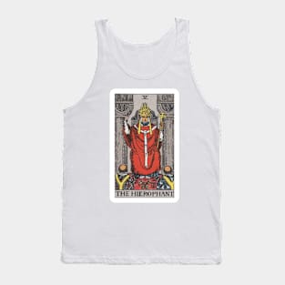 The Hierophant, Raider Waite Tarot, Divination Tarot Tank Top